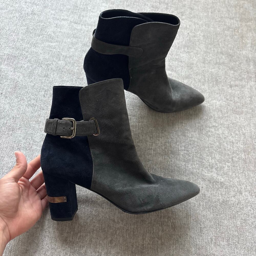 Stuart Weitzman Suede Heeled Boots